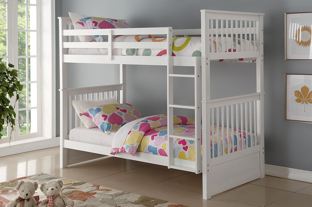 B-121W (Single/Single) Bunk Beds/ lit superposé