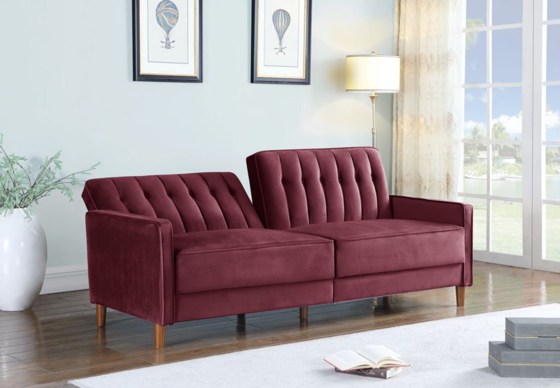 Angel Velvet Sofa Bed(Bolg)