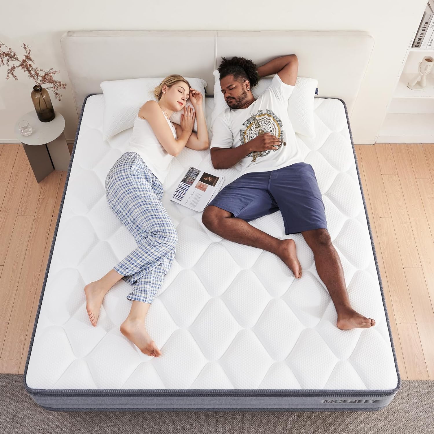 Matelas/ Mattress; semi firm; Single/Twin; Double/Full; Queen; King