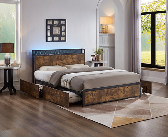 IF-5930 Double Bed/ Lit Double ; Queen Bed